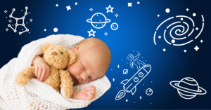 Egy kisbaba fejecskéjében a Tejútrendszer valamennyi bolygójáról gondoskodunk.